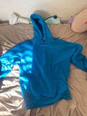 Lonely Ghost Blue Hoodie Sweatshirt
